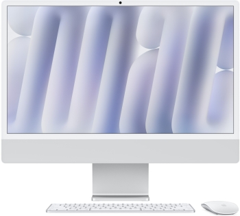 Apple iMac 24" M1 (MJ 2021 8/512 8C-CPU/8C-GPU MGPD3D/A) Silber