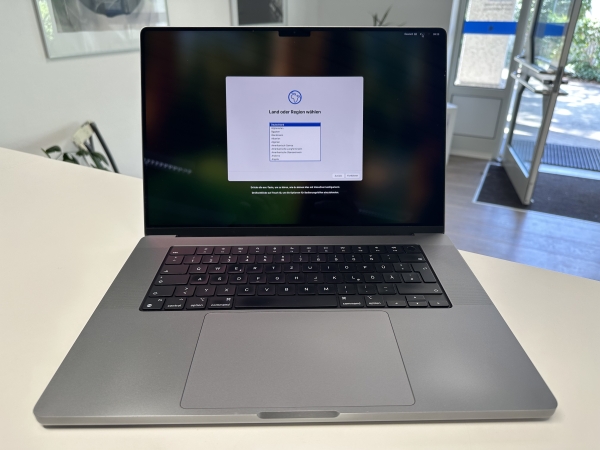 Apple MacBook Pro 16"  M1 Pro (MJ 2021 16/512 10‑Core CPU, 16‑Core GPU) Space Grey #203
